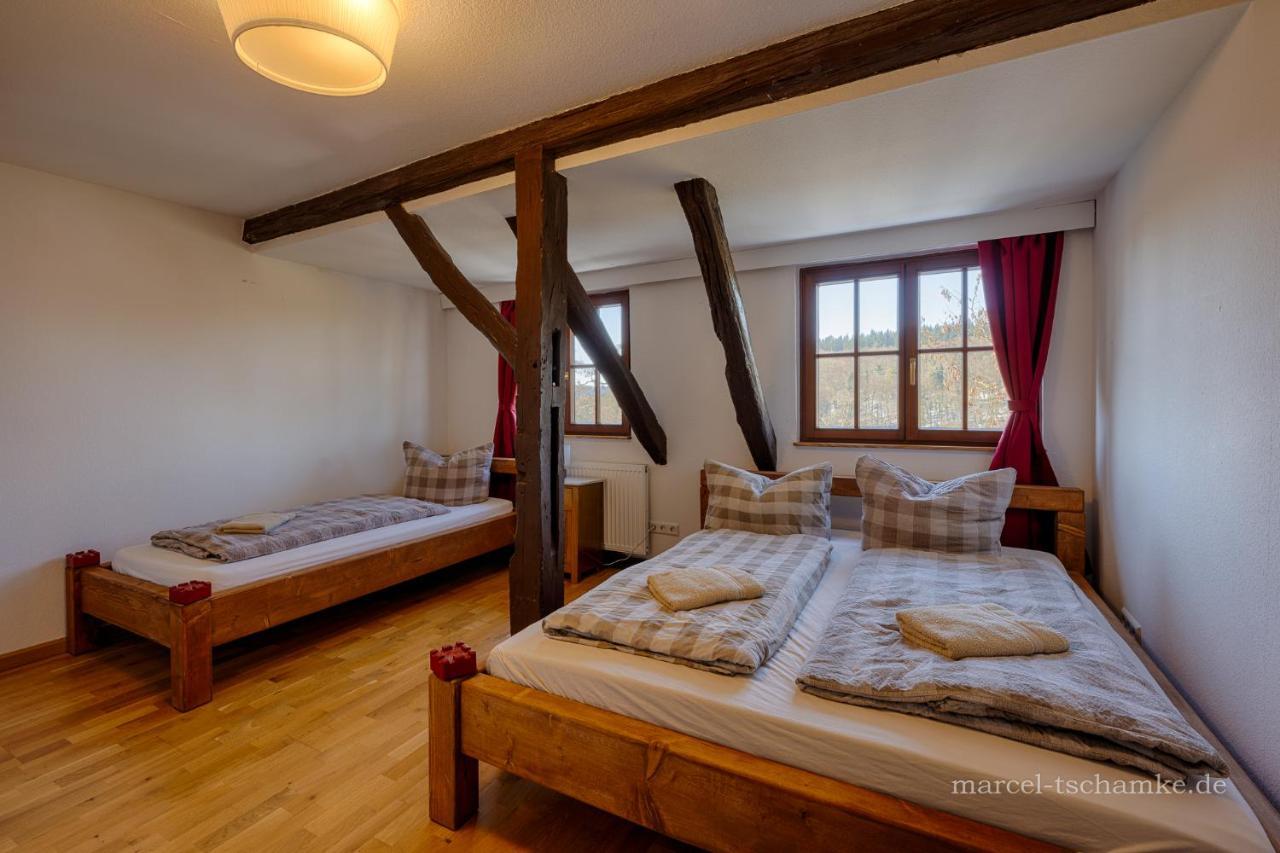 Villa Wohnen Auf Der Ritterburg Haßmersheim Esterno foto