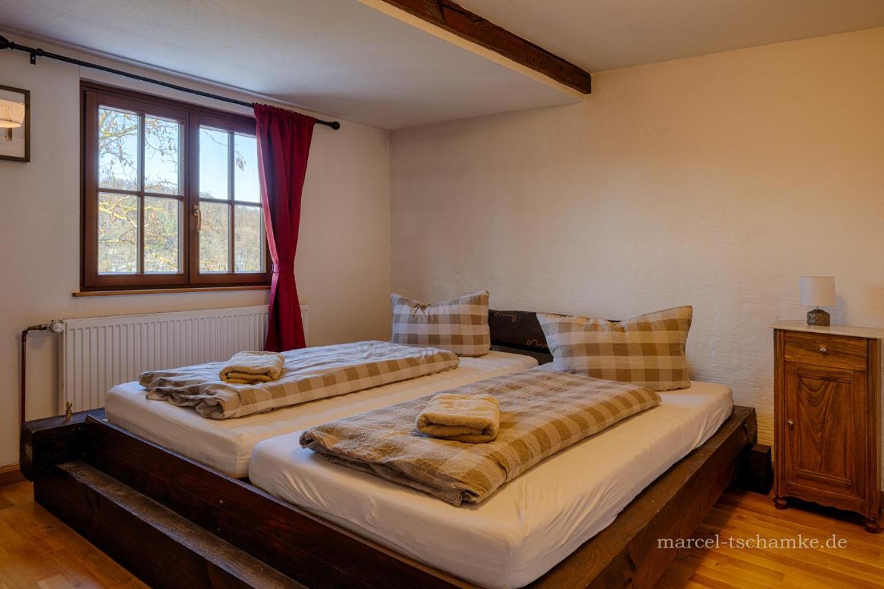 Villa Wohnen Auf Der Ritterburg Haßmersheim Esterno foto
