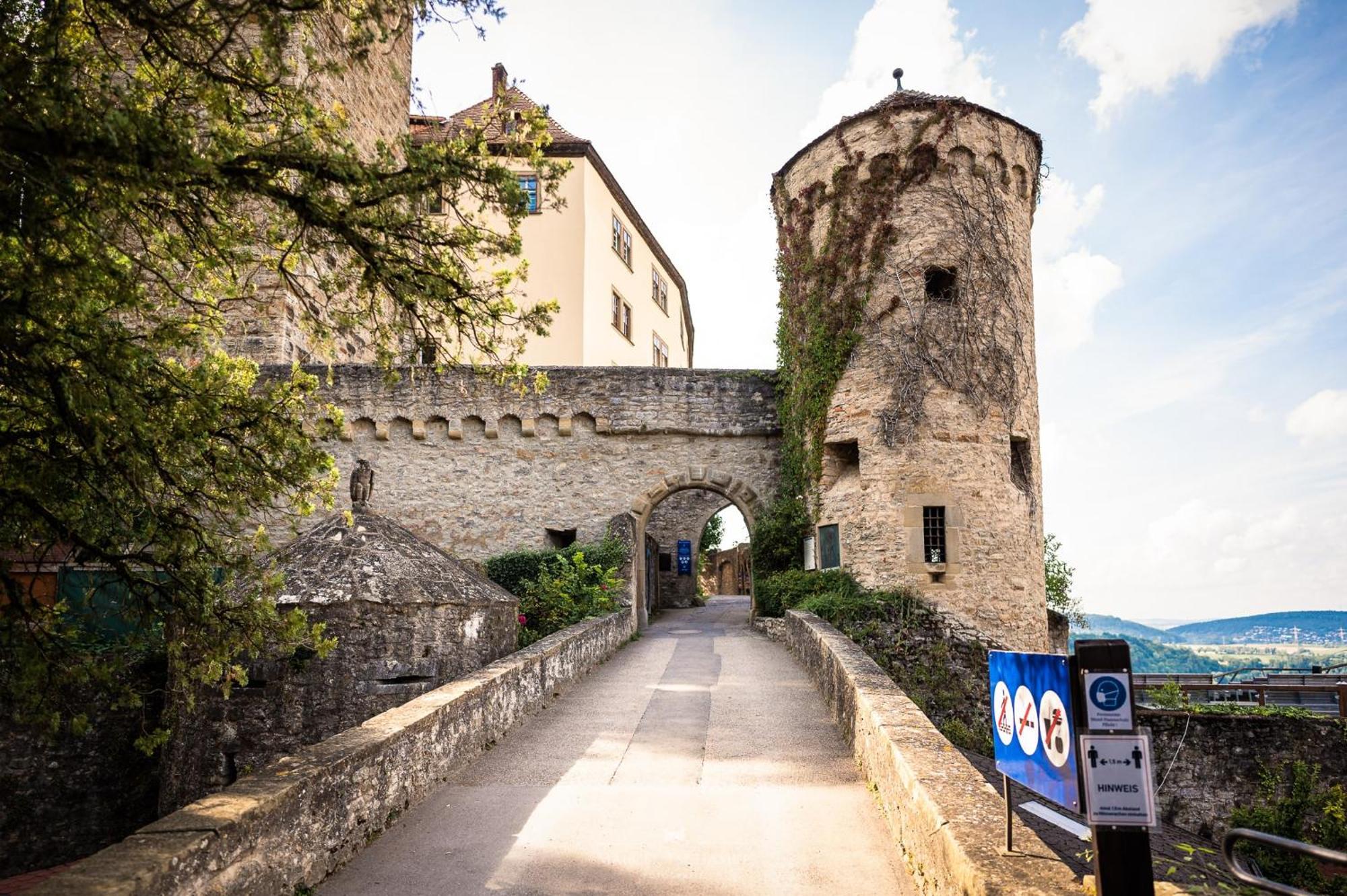 Villa Wohnen Auf Der Ritterburg Haßmersheim Esterno foto
